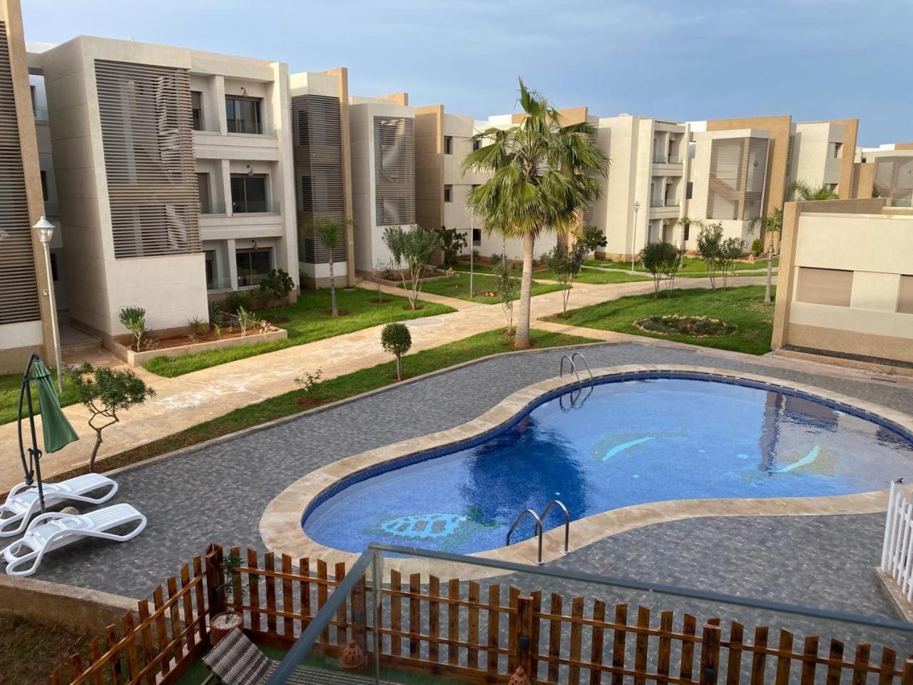 Appartement De Luxe Marina Saidia Avec Vue Sur Piscine Residence Tamaris Dış mekan fotoğraf